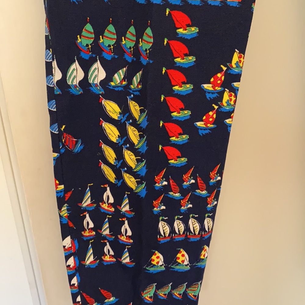 J. Crew Collection Ratti Sailboat Print Pants - Picture 2 of 7
